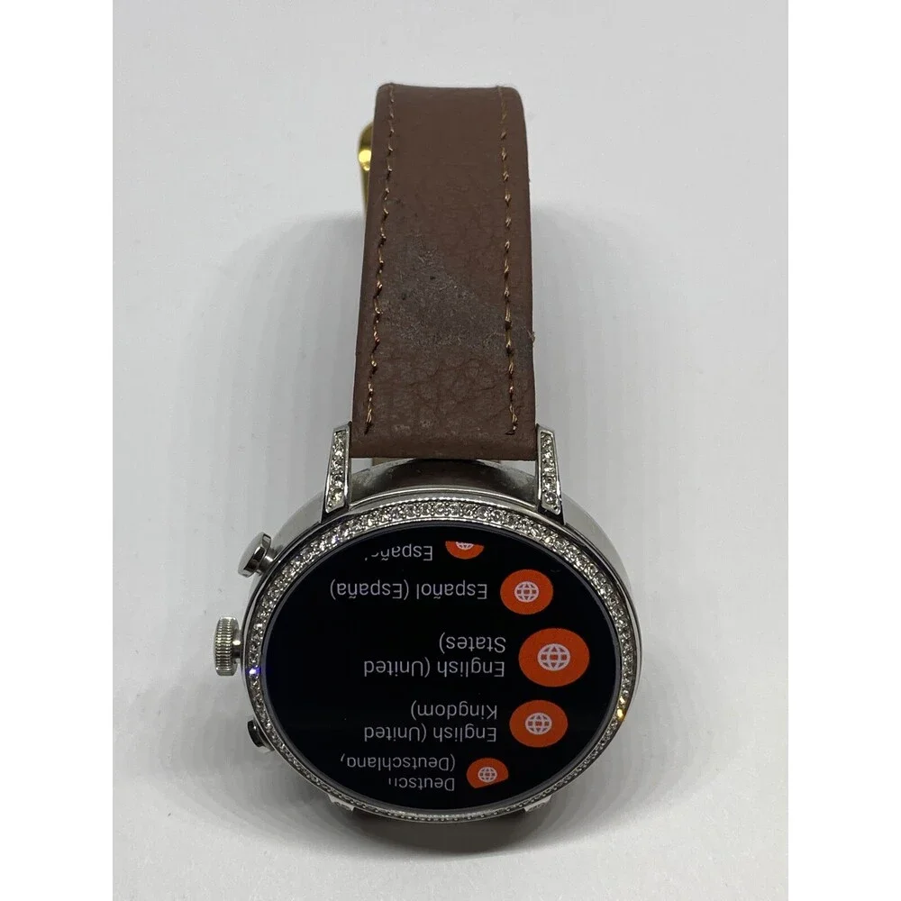 Fossil Gen 4 Authentic Digital Dial Smart Watch Custom Band FTW6013 AB362